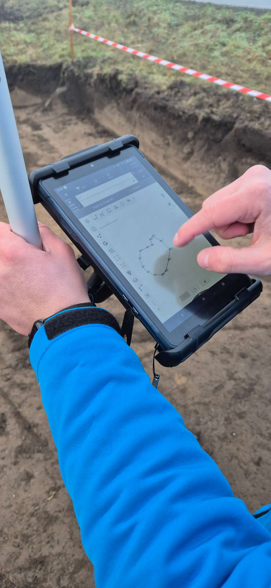 Dokumentacja cyfrowa w terenie z użyciem RTK